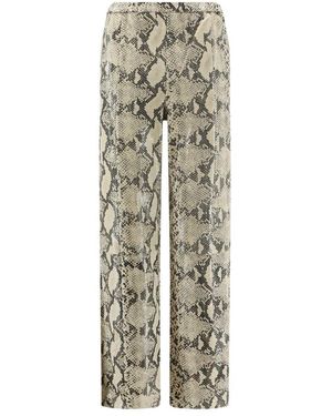 Alysi Wide Trousers - Grey