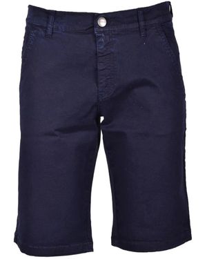 Bikkembergs Shorts > casual shorts - Bleu