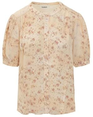 Ba&sh Overhemden ,Novella Blouse - Naturel