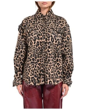 A PAPER KID Shirts - Brown