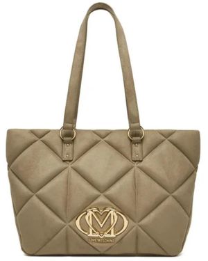 Love Moschino Shopping Bags - Metallic