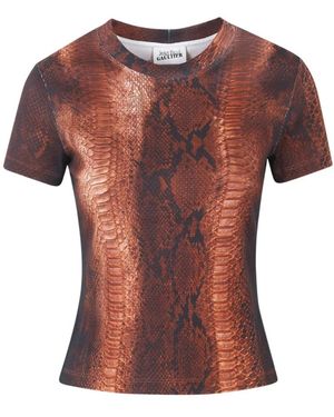 Jean Paul Gaultier T-Shirts - Brown