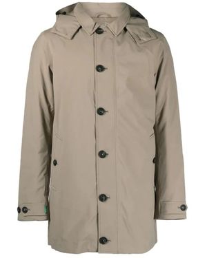 Save The Duck Single-Breasted Coats - Neutre