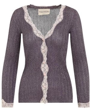 Valentino Cardigans - Purple