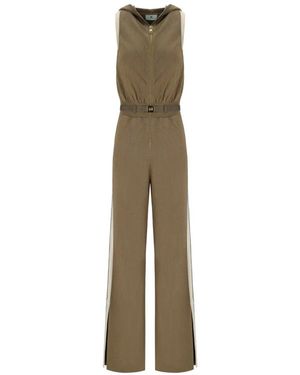 Elisabetta Franchi Jumpsuits - Natural