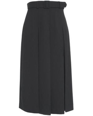 Kaos Midi Skirts - Zwart