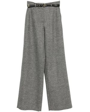 Max Mara Wide Trousers - Gris