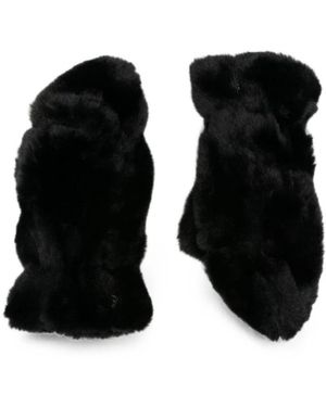 Apparis Accessoires ,Zwart ,Polyester Coco Handschoenen