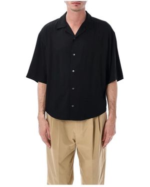 Ami Paris Short Sleeve Shirts - Black