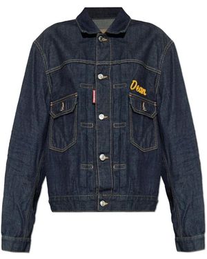 DSquared² Denim Jackets - Azul