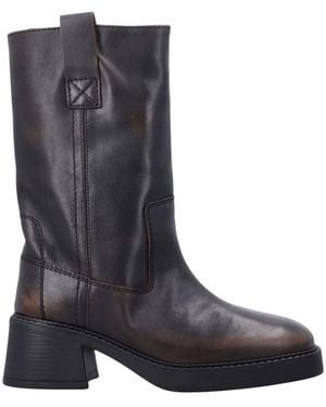 Miista Heeled Boots - Black