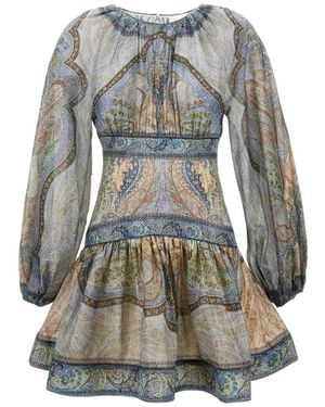 Zimmermann Short Dresses - Grey