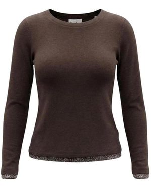 Street One Long Sleeve T-Shirts - Brown
