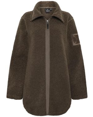 Didriksons Gemütliche Fleecejacke Mit Reißverschluss - Braun
