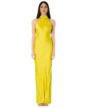 ACTUALEE Maxi Dresses - Jaune