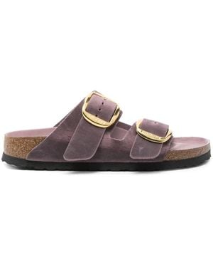 Birkenstock Sliders - Brown