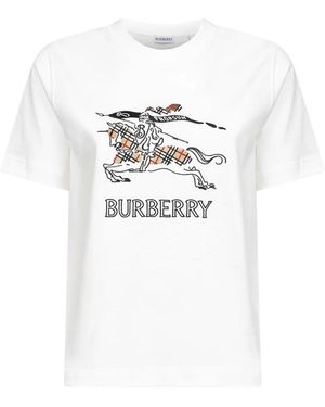 Burberry T-Shirts - Wit