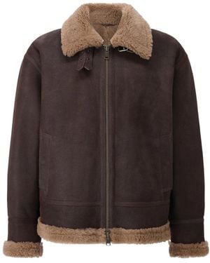 Arma Shearling Jacken Für Stilvolle Wärme - Braun
