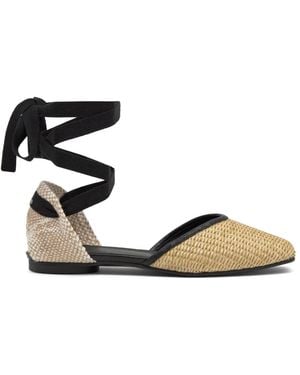 Castañer Ballerina Shoes - Metallic