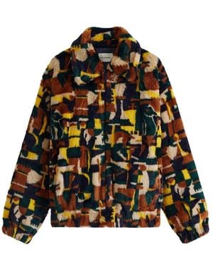 Drole de Monsieur Faux Fur & Shearling Jackets - Nero