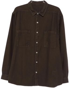 Rick Owens Shirts - Brown