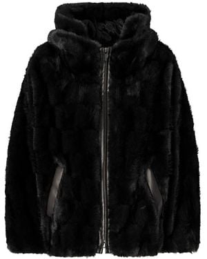 Pinko Faux Fur & Shearling Jackets - Noir