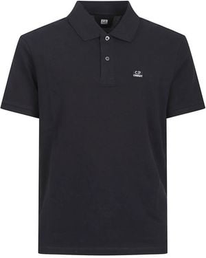 C.P. Company Polo Shirts - Black