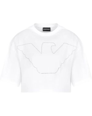 Emporio Armani T-Shirts - White