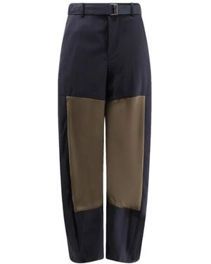 Sacai Wide Trousers - Multicolour