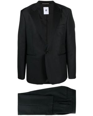 PT Torino Single Breasted Suits - Black