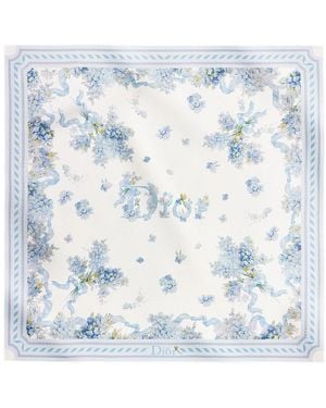 Dior Silky Scarves - Bleu
