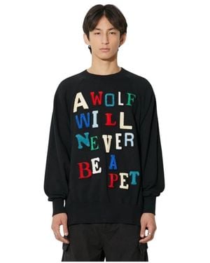 Undercover Gebreide Sweater Met Patroon - Zwart
