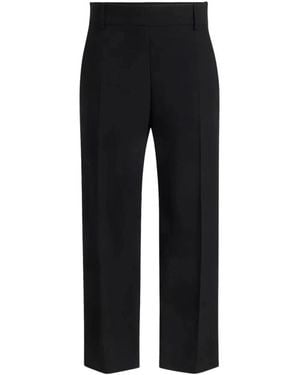 KHAITE Cropped Pants - Black
