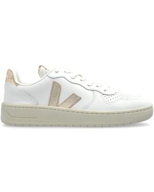 Veja Sneakers V-10 Prime Cuero, Mujer, Talla - Blanco
