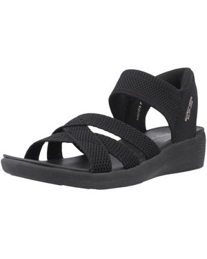 Skechers Flat Sandals - Negro