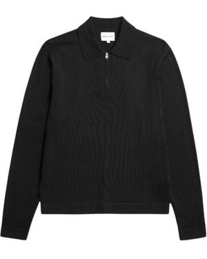 Norse Projects Round-Neck Knitwear - Black