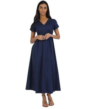 Aspesi Elegantes Kleid Für Frauen - Blau