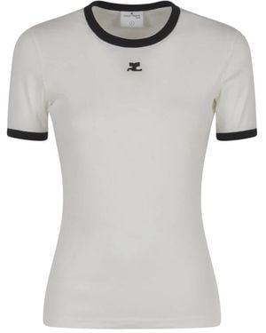 Courreges T-Shirts - Grijs
