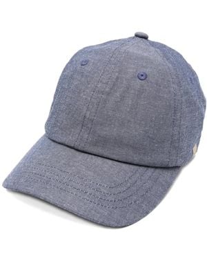Woolrich Accessoires ,Blauw ,Katoen Baseballpet - Grijs