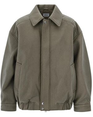 Agolde Bomber Jackets - Green