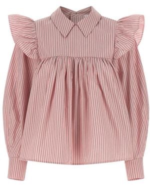 Ganni Blouses - Pink