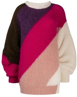 Circus Hotel Round-Neck Knitwear - Rosa
