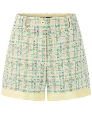 Marc Cain Shorts Mit Kontrastdetails - Grün