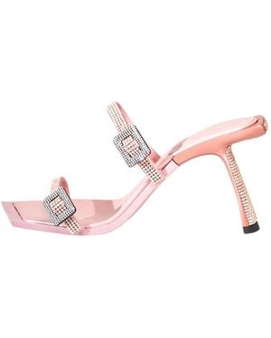 Benedetta Bruzziches Heeled Mules - Pink