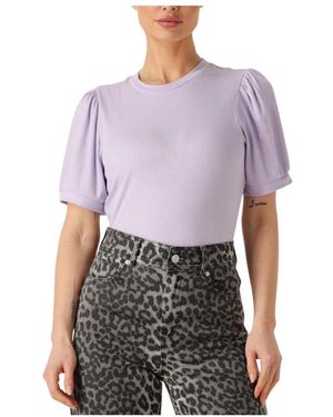 Minus Tops ,Paars ,Polyester Johanna Tee