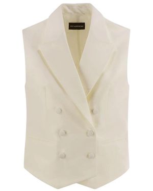 MVP WARDROBE Jassen ,Katoen Klassiek Reversvest - Naturel