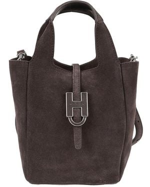 Hogan Tassen ,Bruin ,Leer Trend Mini Shopping Bag