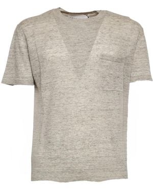 Amaranto Round-Neck Knitwear - Grey