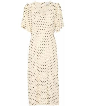 Ichi Midi Dresses - Neutre