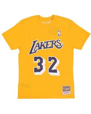 Mitchell & Ness T-Shirts - Oranje